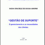 Gestão de suporte - TCC por Nadia Amorim