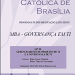 TCC: Governança em TI