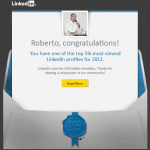 Linkedin: faço parte dos perfis mais vistos na rede