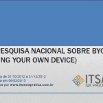 Resultado da primeira pesquisa nacional sobre BYOD