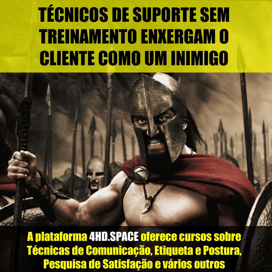 Técnicos sem treinamento lutam contra… O cliente!