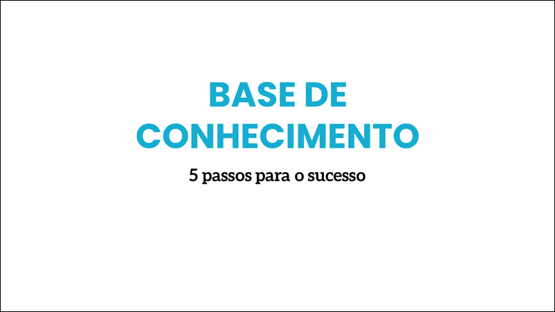 Download dos slides do webinar de Base de Conhecimento