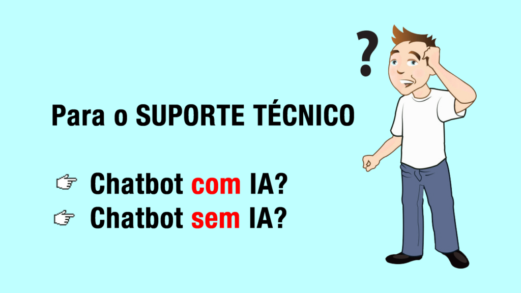 A IA pode não ser necessária neste momento, mas um chatbot vai bem